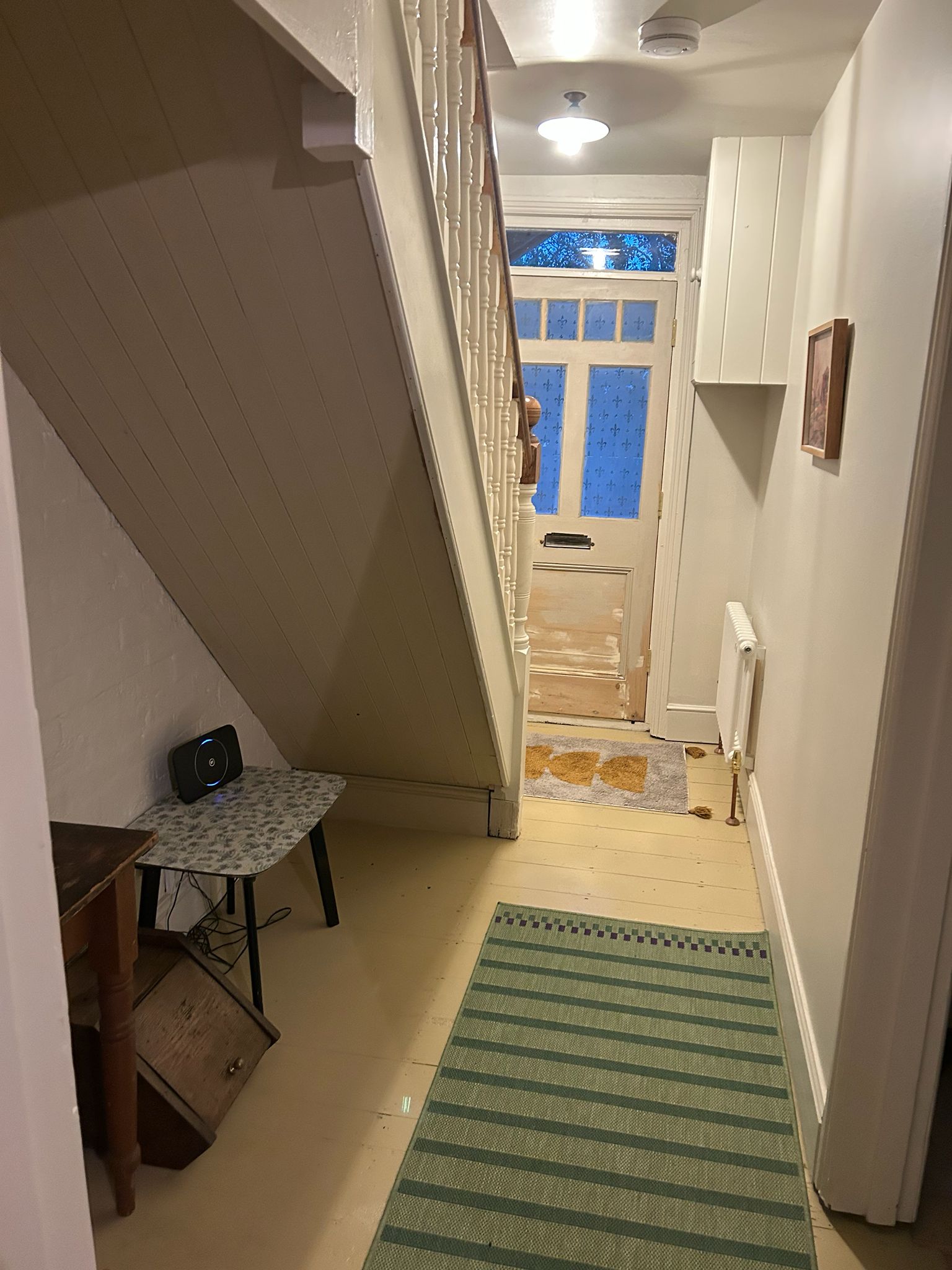 Welcoming entrance hallway